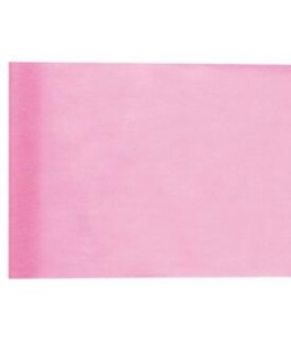Chemin de table intissé Rose