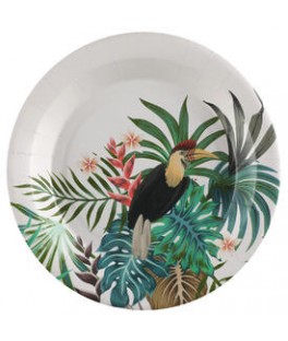 Assiettes JAVA x10