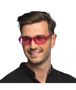 Lunettes Techno rose