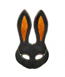 Demi Masque Bunny noir