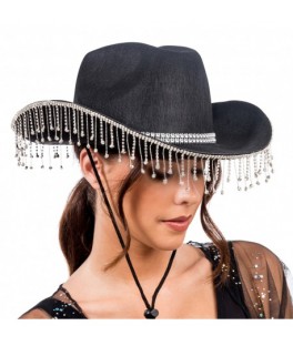 Chapeau de cowboy noir