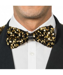 Nœud papillon velours noir...