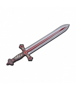 Epée chevalier lion rouge