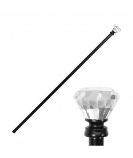 Canne métal diamant