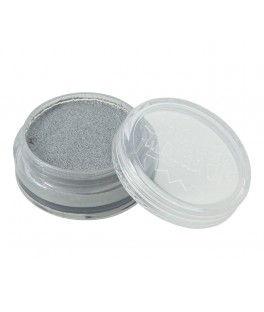 pot crème maquillage argent