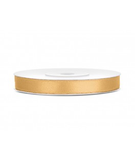 Ruban satin beige 6mm/25mm