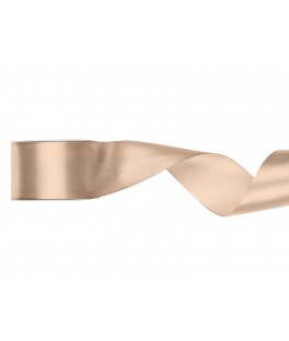 Ruban de satin peche 50mm/25mm