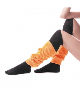 Guetre x2 orange Fluo