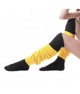 Guêtre x2 jaune fluo