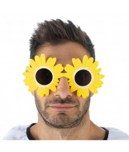 Lunettes fleur jaune terrifier