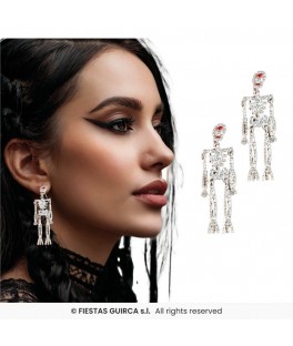 Boucles d'oreilles Squelettes