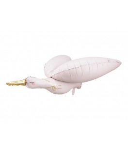 Ballon alu cigogne