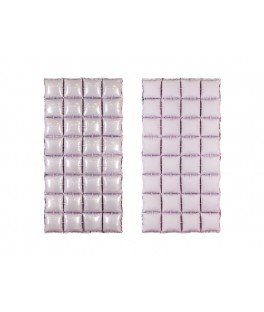 Rideau de ballons alu violet
