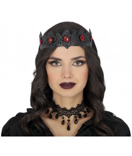 Diadème reine noire