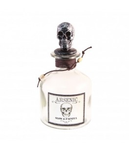 Flacon transparent arsenic...