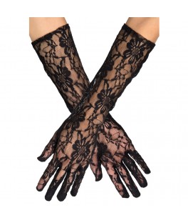 gants coude dentelle