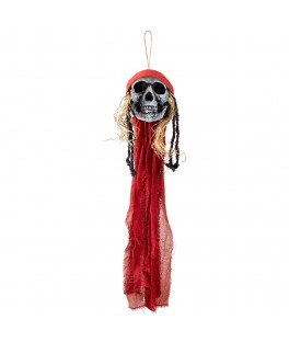 tete de mort pirate susp 90 cm