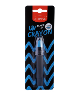 Crayon bleu fluo