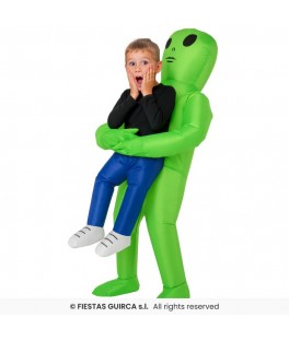 costume alien gonflable
