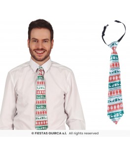 cravate noël 45 cms