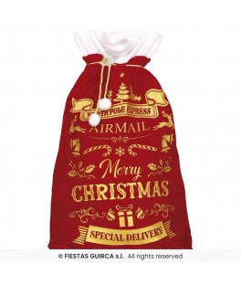 sac de noel 60x95 cm
