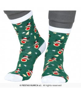 chaussettes noël adulte