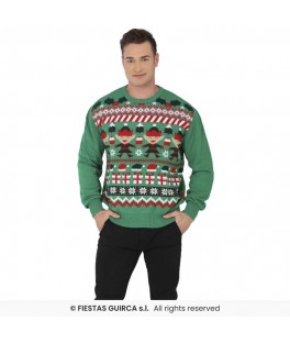 Pull de noël elfe hommes