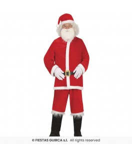 Père noël velours luxe