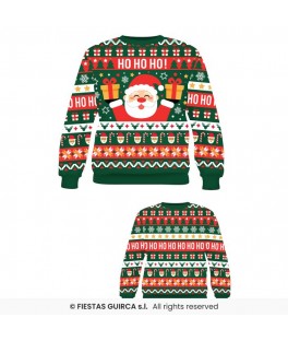 Pull de noël ho ho ho, enfants