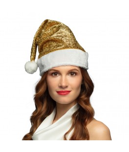 Bonnet noël or
