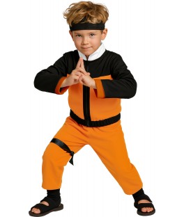 BLACK ORANGE NINJA ENFANT