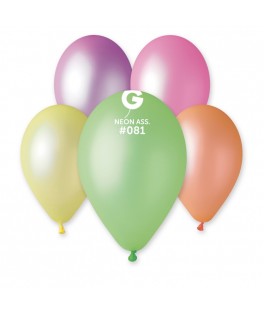Ballons std 30cm x10 fluo
