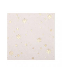 Serv. flocon d'or ivoire...