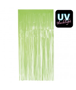 Rideau de porte Vert fluo