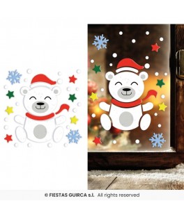 Déco gel en ours polaire