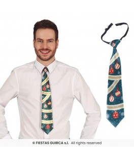 Cravate boule de noël 45cms