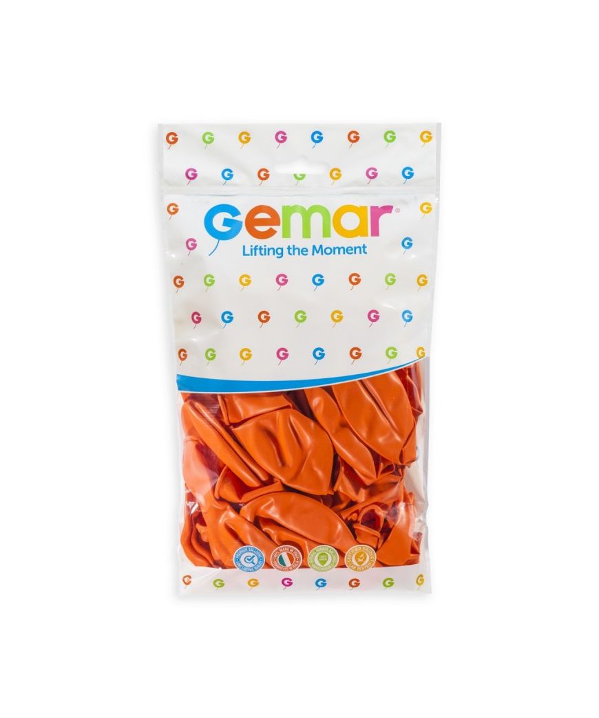 Ballons 48cm x10 orange