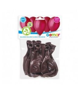 Ballons Bordeaux 33 cm x10