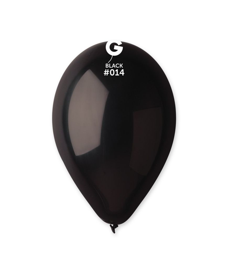 Ballons 30cm x50 noir