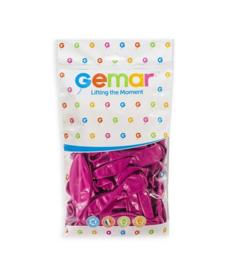 Ballons fuschia 48 cm x 10
