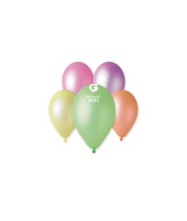 Ballons Pastel Metal 30CM X10