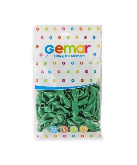 Ballon vert x50 13 cm