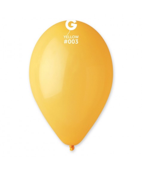 Ballons jaune 30 cm x50