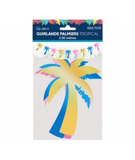 Guirlande palmiers 2.5m