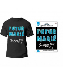 T shirt noir  future marie