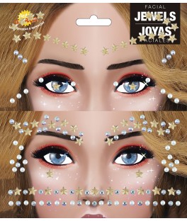 Strass Etoiles argentées