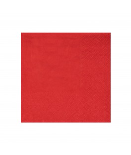 Serviette Cocktail rouge