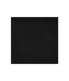 Serviette Cocktail noir