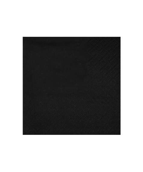 Serviette Cocktail noir