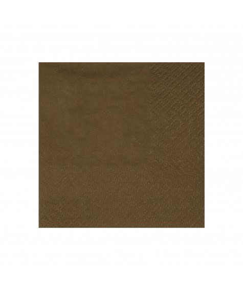 Serviette Cocktail chocolat